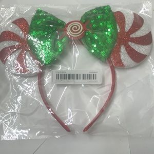 Disney Styled Ears HeadBand - Christmas Theme
